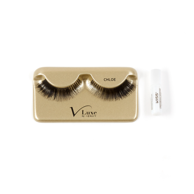 V Luxe Eyelashes With Mini Lash Glue By Kiss Color Eyes False Eyelashes Ipsy